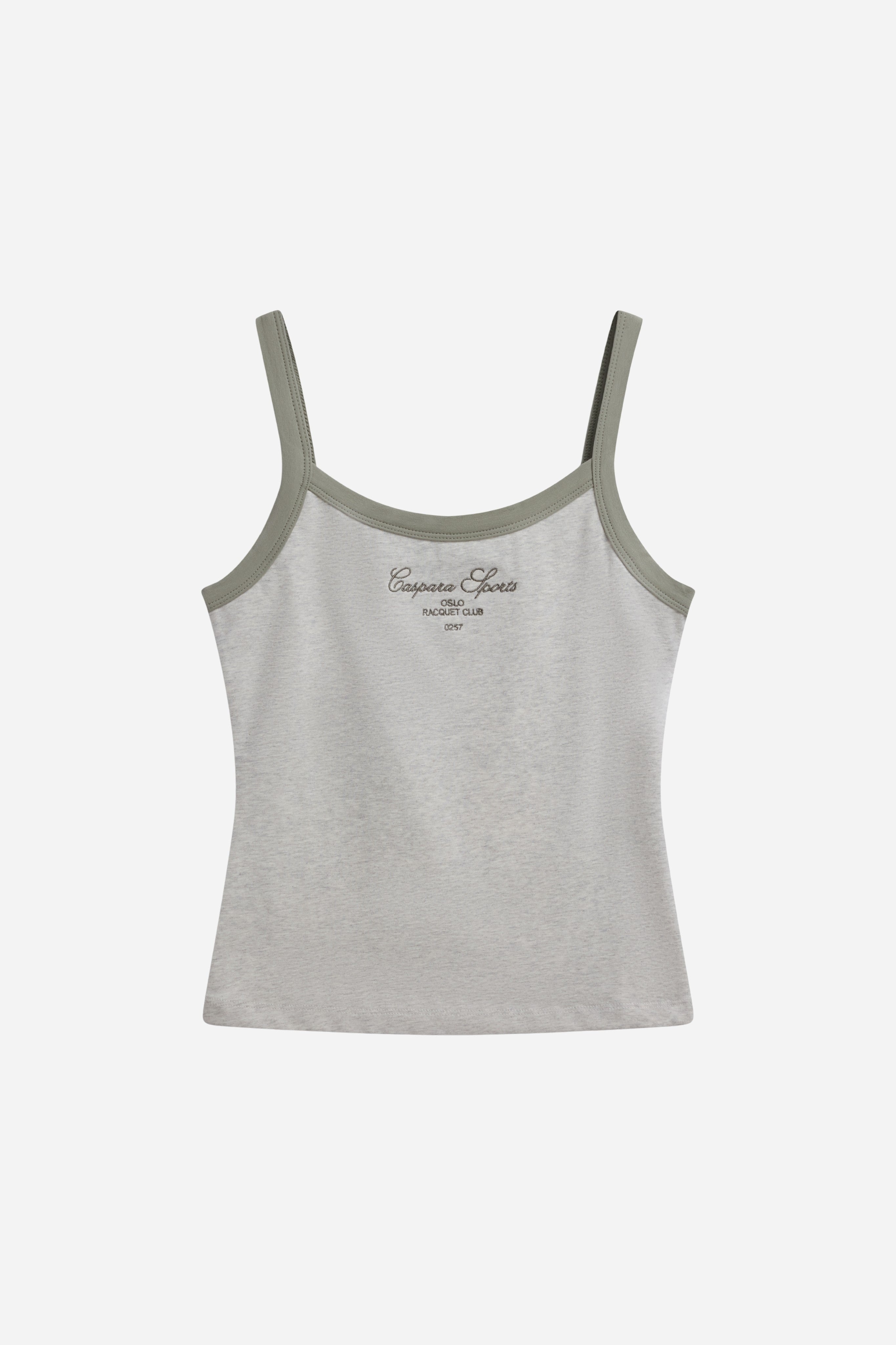 W. Racquet Club Singlet - Grey Melange